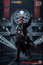 TEM STUDIO x Skull Toyz 1/12 寂血上校 A款 綠軍裝 B款 黑軍裝 TEMS007 可動人偶