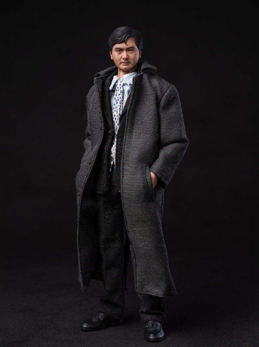 Mountain Studio 1/12 MTS003 鐵血英雄 小馬哥 雙槍英雄 黑風衣版 布衣可動