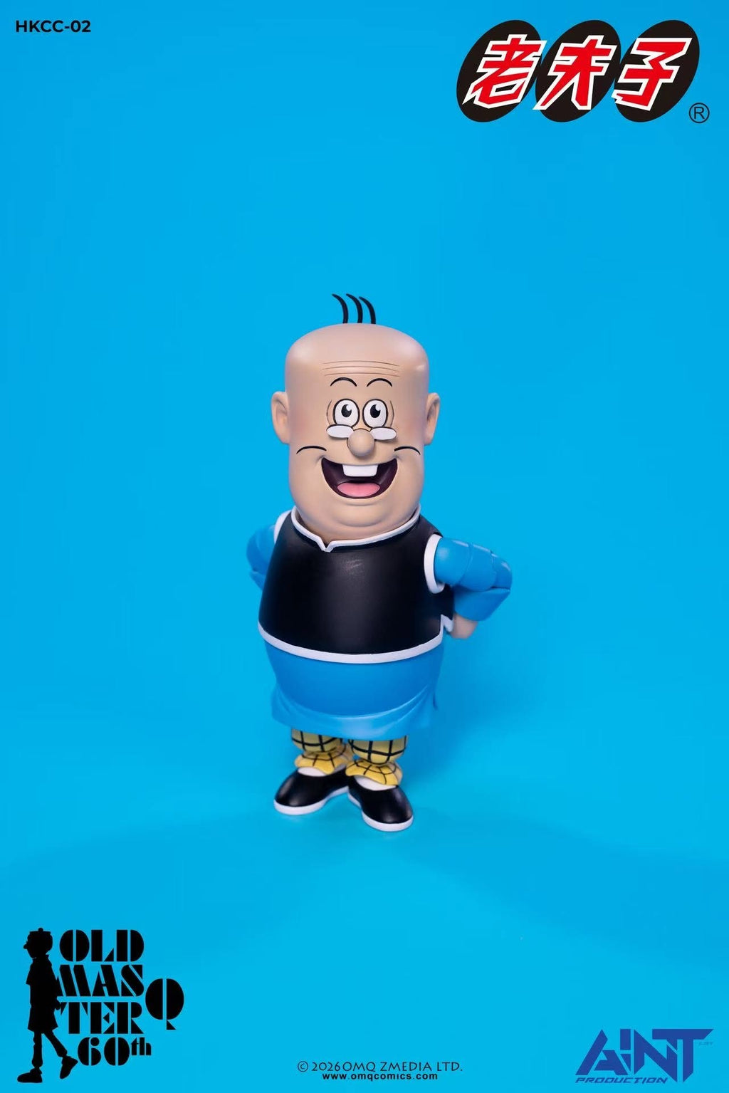 AINT Production 老夫子60週年 1/12 HKCC-02 大蕃薯 老夫子 可動人偶