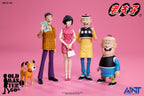AINT Production 老夫子60週年 1/12 HKCC-03 秦先生 及 陳小姐 套裝 老夫子 可動人偶