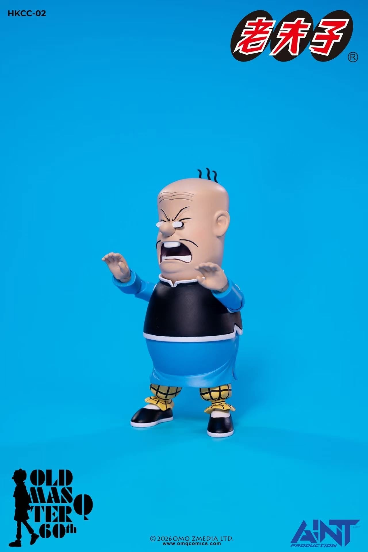 AINT Production 老夫子60週年 1/12 HKCC-02 大蕃薯 老夫子 可動人偶