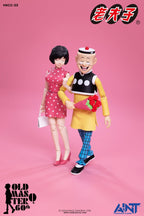 AINT Production 老夫子60週年 1/12 HKCC-03 秦先生 及 陳小姐 套裝 老夫子 可動人偶