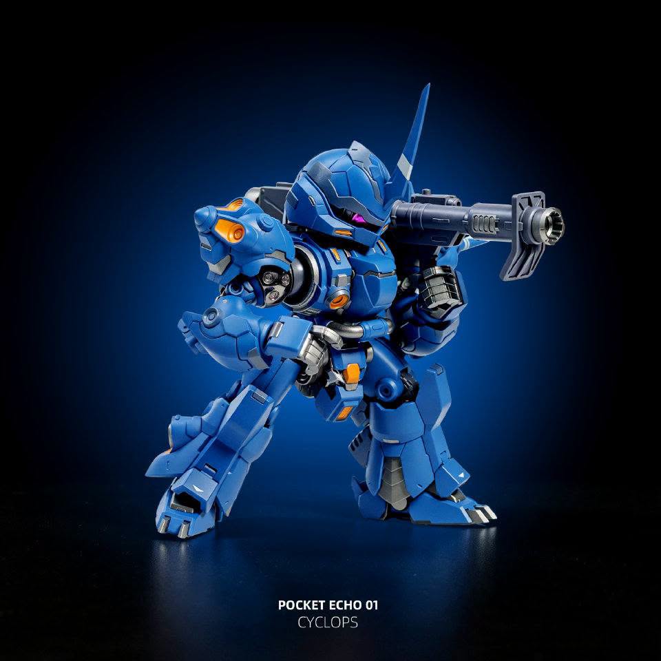 招財貓玩具 招財猫 Lucky Cat 口袋迴響系列 POCKET RECO MGSD PR‑01 獨眼巨人 Cyclops 合金成品