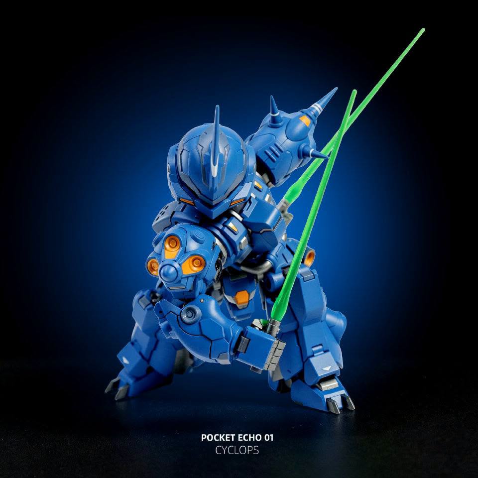 招財貓玩具 招財猫 Lucky Cat 口袋迴響系列 POCKET RECO MGSD PR‑01 獨眼巨人 Cyclops 合金成品