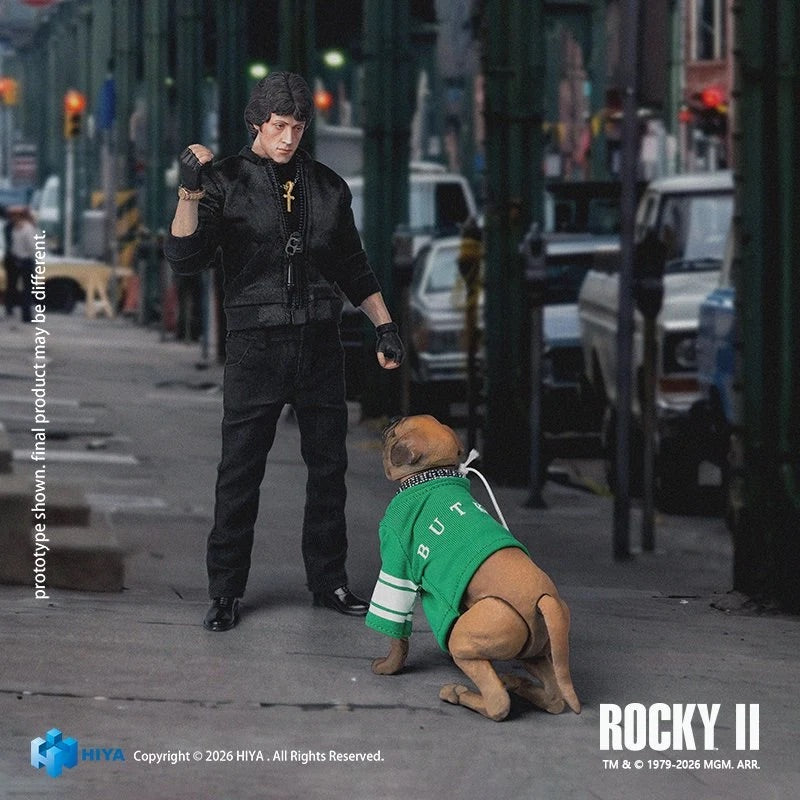 HIYA 海雅玩具 1/12 Rocky 洛奇 便服版 可動人偶 ( ESR0185 )