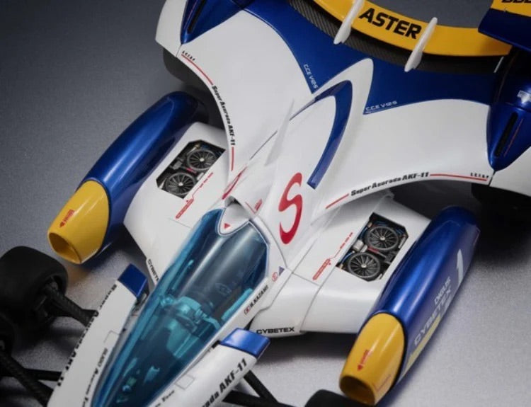 MegaHouse Variable Action Hi-SPEC Future GPX Cyber Formula 11 Super Asrada AKF-11 35th Anniversary Color Edition [V.A] Hi-SPEC《高智能方程式》超級雷神AKF-11 35週年配色 附特典