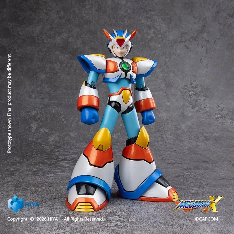 HIYA 海雅玩具 Rockman 洛克人 X 艾克斯 第三裝甲版 可動人偶 ( EBM0385 )