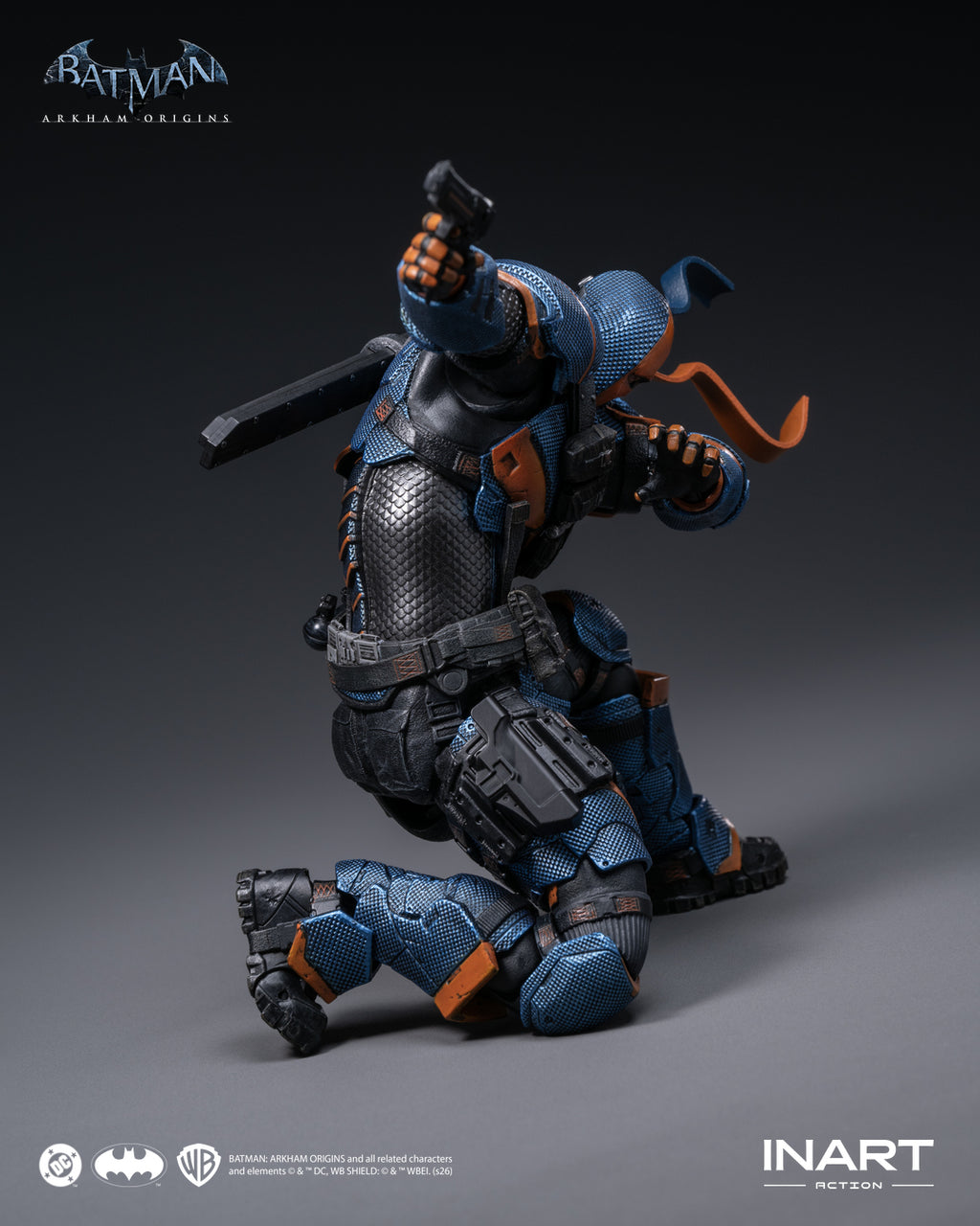INART 1/12 Batman Arkham Origins Deathstroke 喪鐘 蝙蝠俠 可動人偶