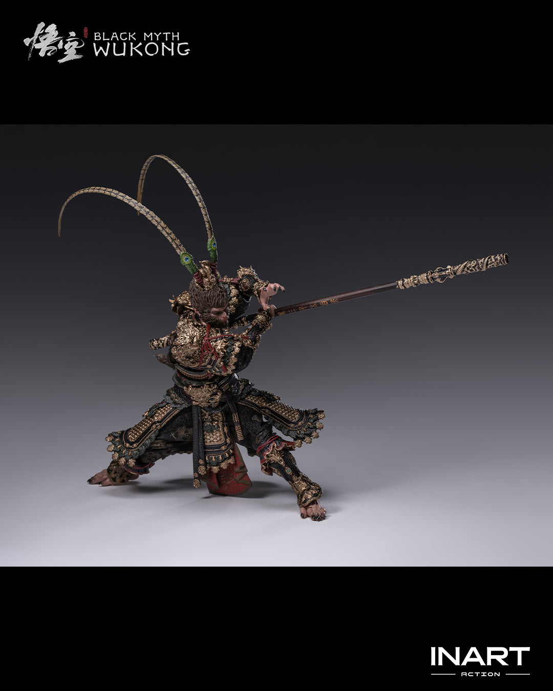 INART 1/12 黑神話 悟空 大聖戰甲套裝 可動成品