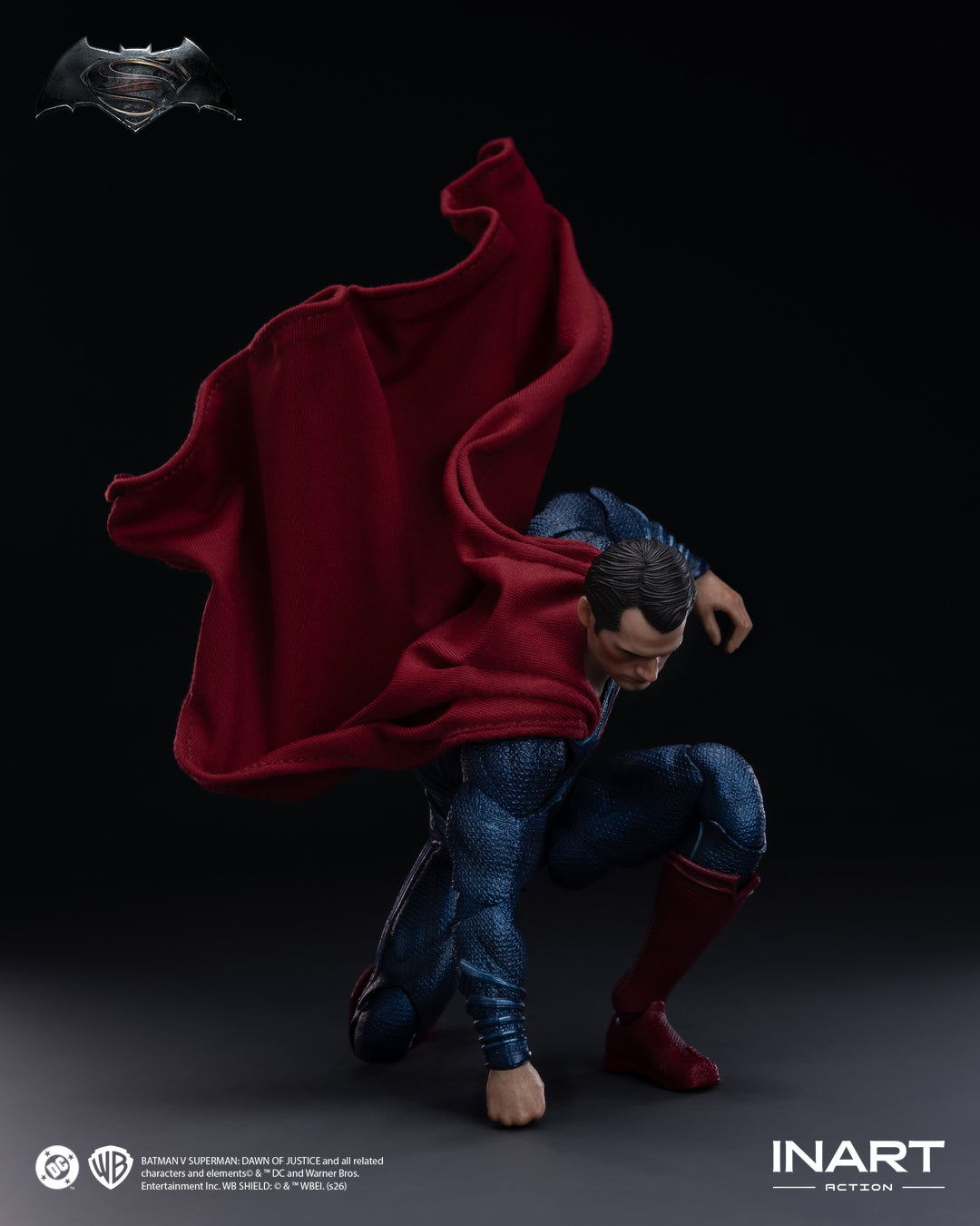 INART 1/12 Batman v Superman Dawn of Justice Superman 超人 可動人偶