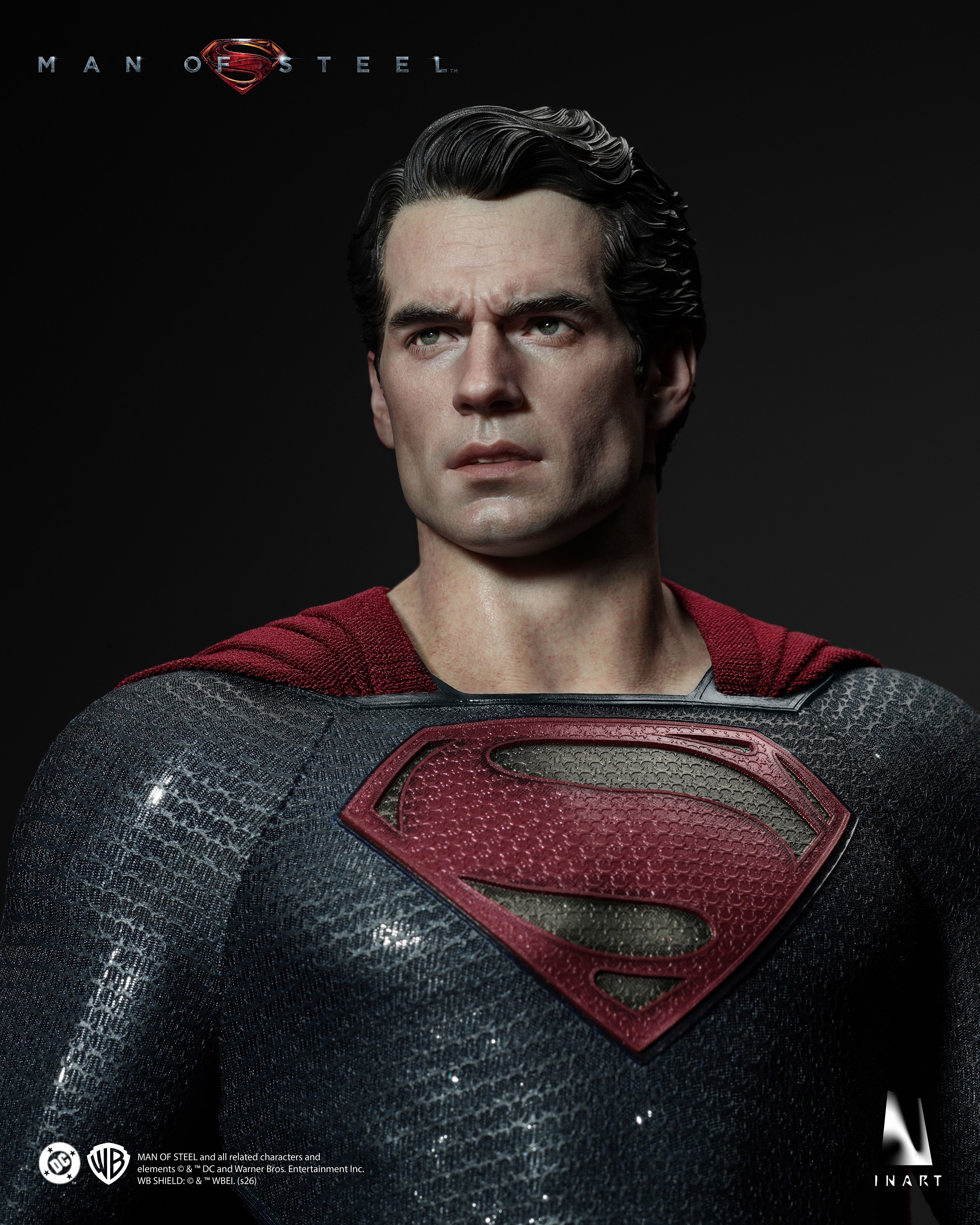 INART 1/6 超人 鋼鐵英雄 Superman 可動人偶