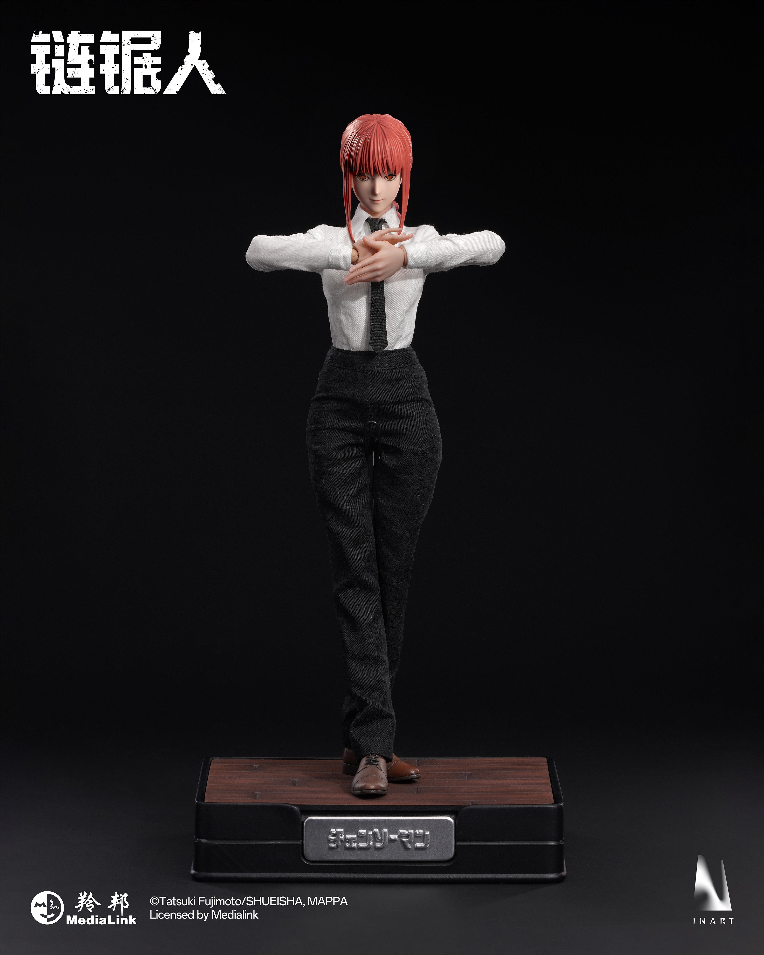 INART 1/6 鏈鋸人 真紀真 makima 收藏人偶