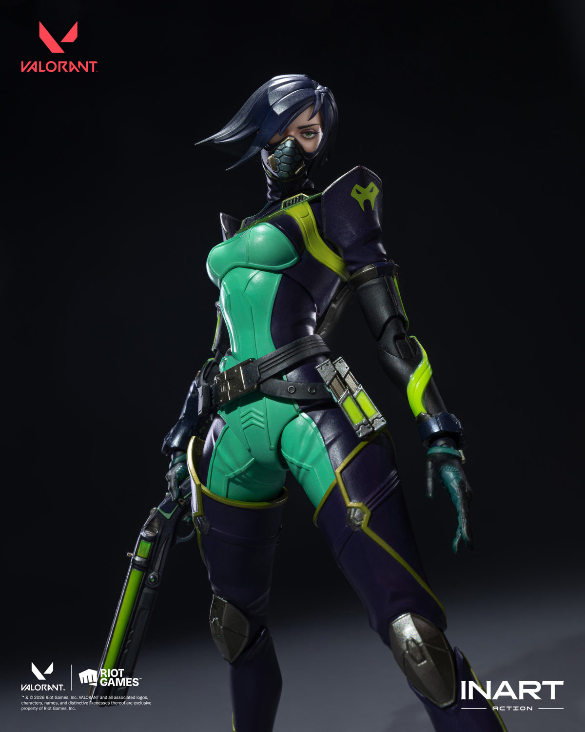 INART 1/12 VALORANT Viper 特戰英豪 毒蛇 可動人偶