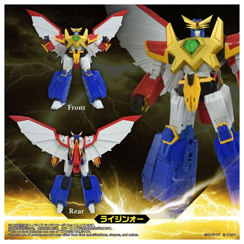 Takara Tomy Toyrise 絕對無敵 Raijin-Oh 獅人鳳