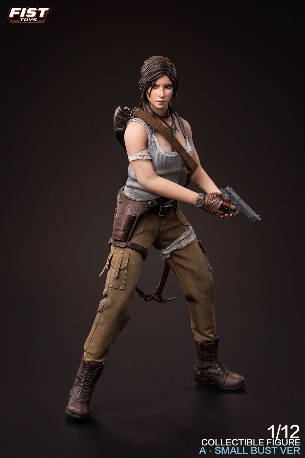 Fist Toys 1/12 FIST-003A FIST-003B &nbsp;叢林女射手 小胸版 大胸版 Jungle Huntress Small Bust Large Bust 可動人偶