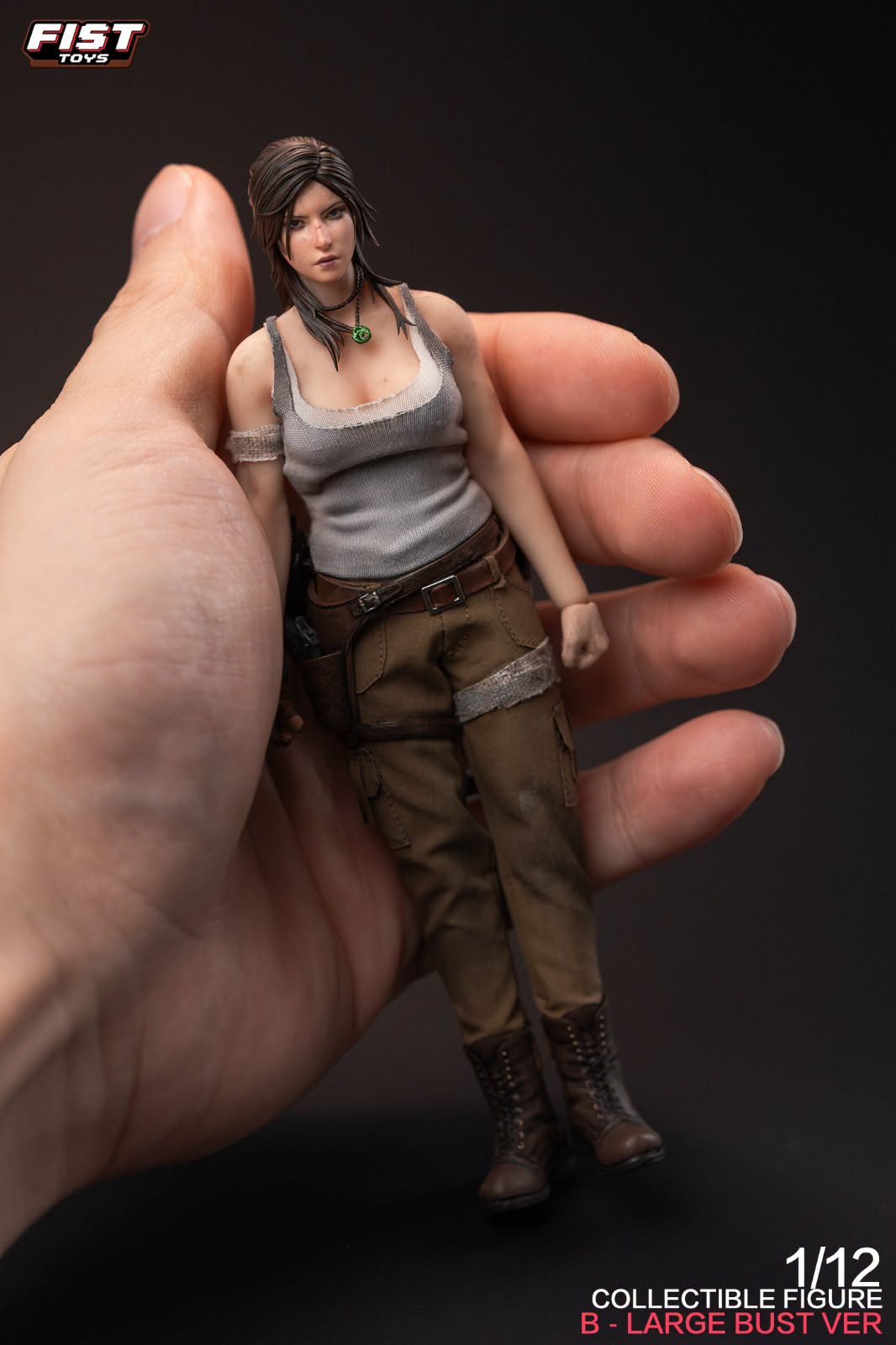 Fist Toys 1/12 FIST-003A FIST-003B &nbsp;叢林女射手 小胸版 大胸版 Jungle Huntress Small Bust Large Bust 可動人偶