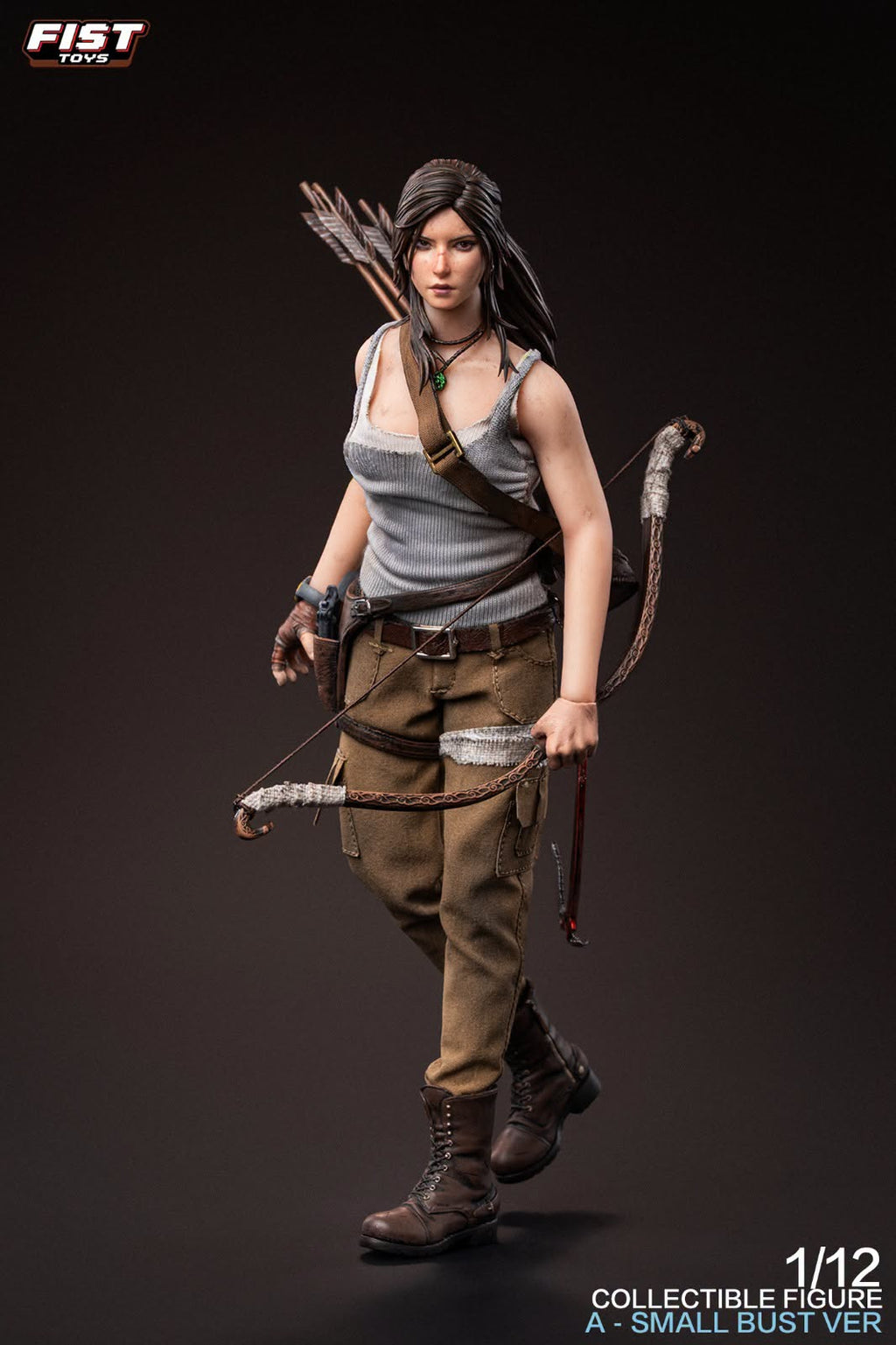 Fist Toys 1/12 FIST-003A FIST-003B &nbsp;叢林女射手 小胸版 大胸版 Jungle Huntress Small Bust Large Bust 可動人偶