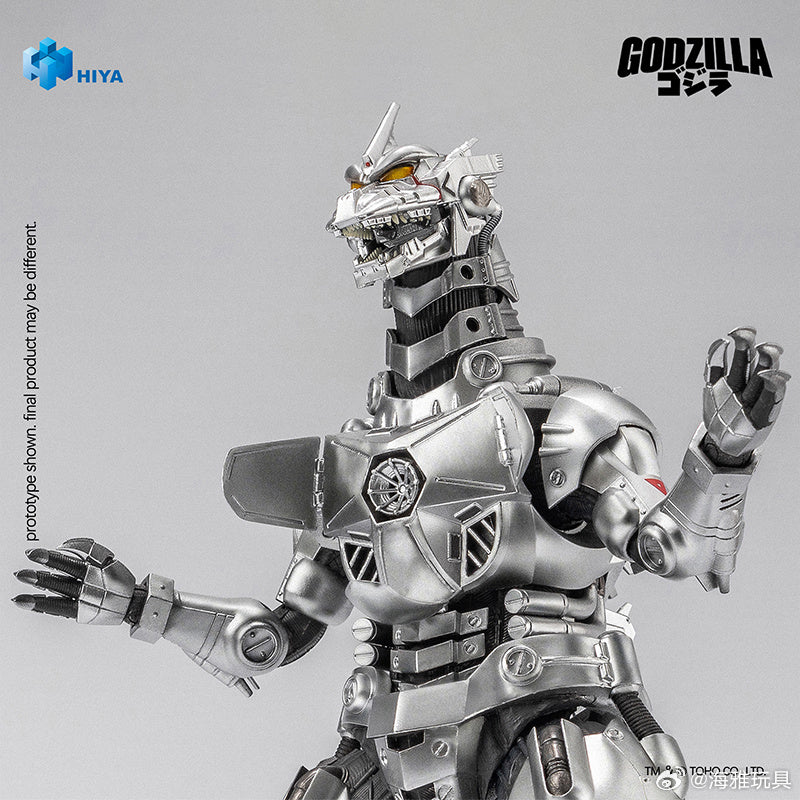 HIYA 海雅 SHM 哥斯拉大戰機械哥斯拉 2002 機械哥斯拉 MFS-3 哥斯拉 可動成品
