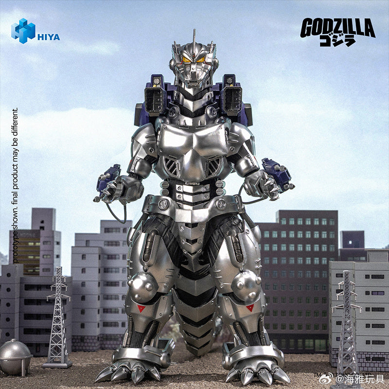 HIYA 海雅 SHM 哥斯拉大戰機械哥斯拉 2002 機械哥斯拉 MFS-3 哥斯拉 可動成品