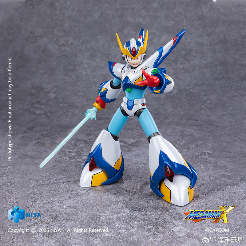 HIYA 海雅 1/12 MegaManX RockMan X 洛克人 猎鹰装甲版 可動人偶