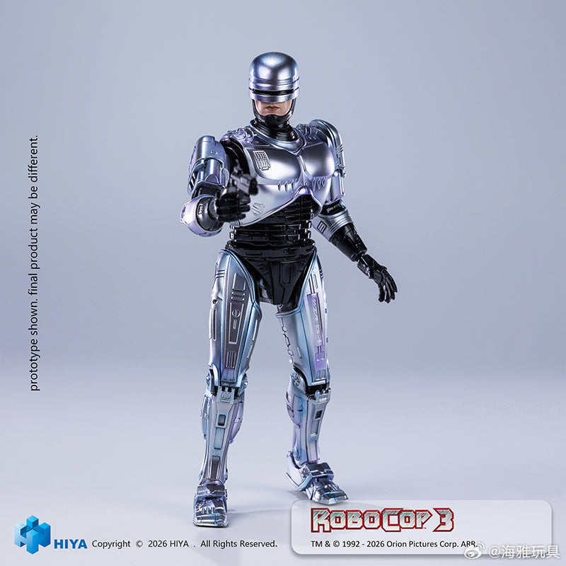 HIYA 海雅玩具 1/12 EXQUISITE SUPER 系列 1/12 ROBOCOP 3 機械戰警3 機械戰警 可動人偶