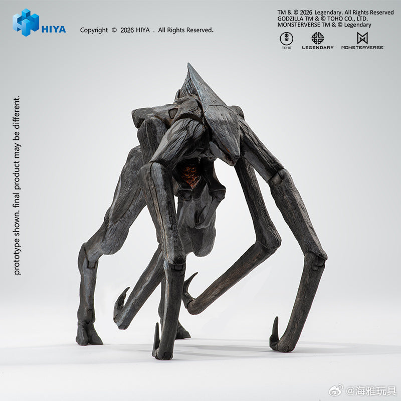 HIYA 海雅 EXQUISITE BASIC系列 SHM 哥斯拉 2014 雌雄穆托套装 可動成品