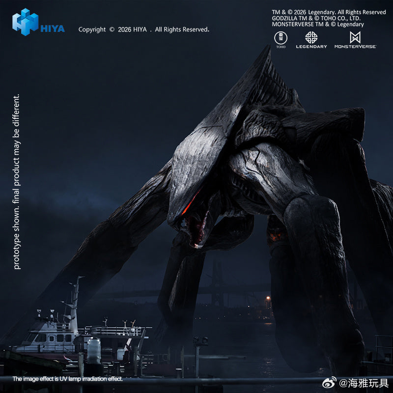 HIYA 海雅 EXQUISITE BASIC系列 SHM 哥斯拉 2014 雌雄穆托套装 可動成品