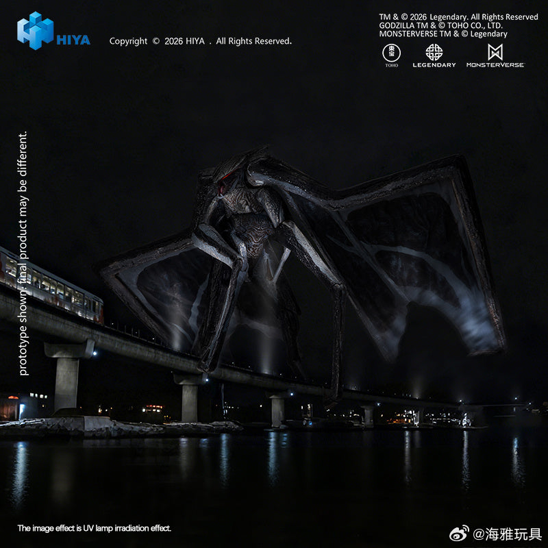 HIYA 海雅 EXQUISITE BASIC系列 SHM 哥斯拉 2014 雌雄穆托套装 可動成品