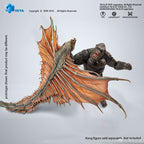 HIYA 海雅 EXQUISITE BASIC系列 SHM 哥斯拉大戰金剛 鳴蛇 EBG0191 可動成品