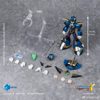 HIYA 海雅玩具 EXQUISITE BASIC 系列 ROCKMAN X 洛克人 X 艾克斯 究極裝甲版 可動人偶