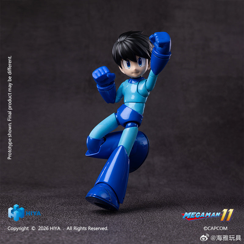 HIYA 海雅玩具 EXQUISITE BASIC 系列 ROCKMAN 洛克人11 洛克人 可動人偶
