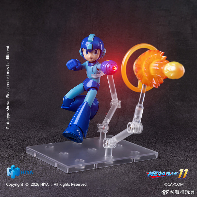 HIYA 海雅玩具 EXQUISITE BASIC 系列 ROCKMAN 洛克人11 洛克人 可動人偶