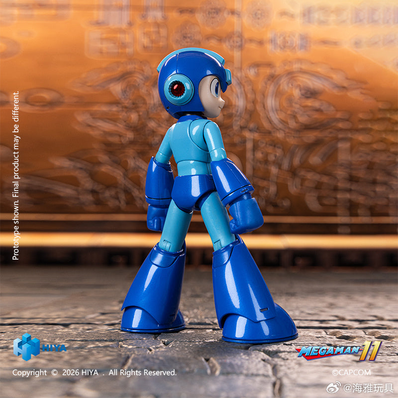 HIYA 海雅玩具 EXQUISITE BASIC 系列 ROCKMAN 洛克人11 洛克人 可動人偶