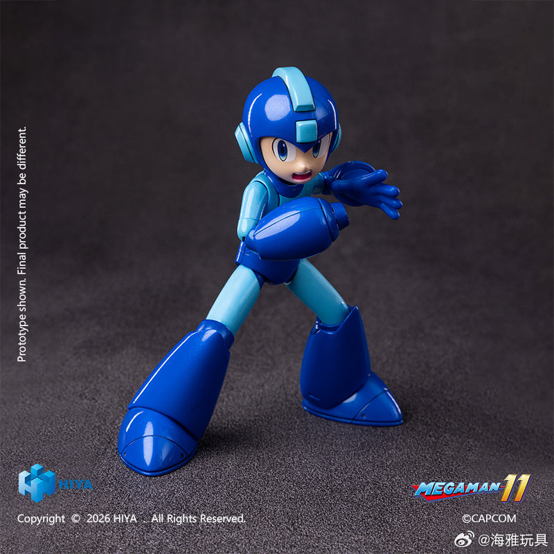 HIYA 海雅玩具 EXQUISITE BASIC 系列 ROCKMAN 洛克人11 洛克人 可動人偶
