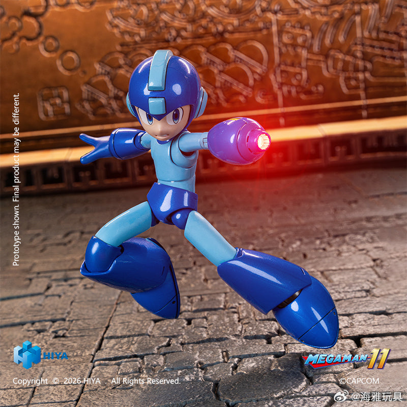 HIYA 海雅玩具 EXQUISITE BASIC 系列 ROCKMAN 洛克人11 洛克人 可動人偶