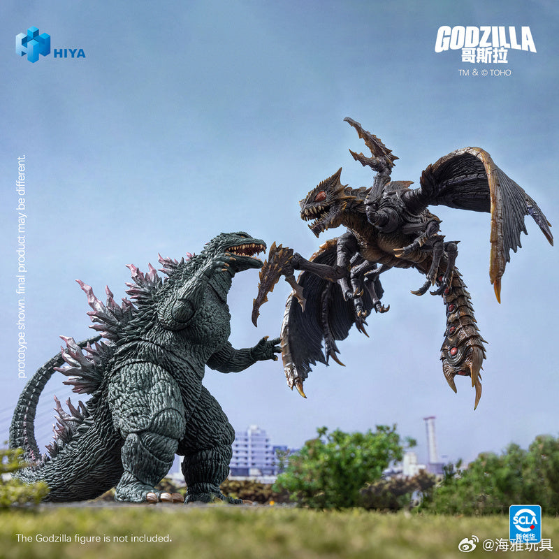 HIYA 海雅玩具 EXQUISITE BASIC 系列 哥斯拉大戰美加基拉斯 G消滅作戰 美加基拉斯 Godzilla 哥斯拉 可動成品