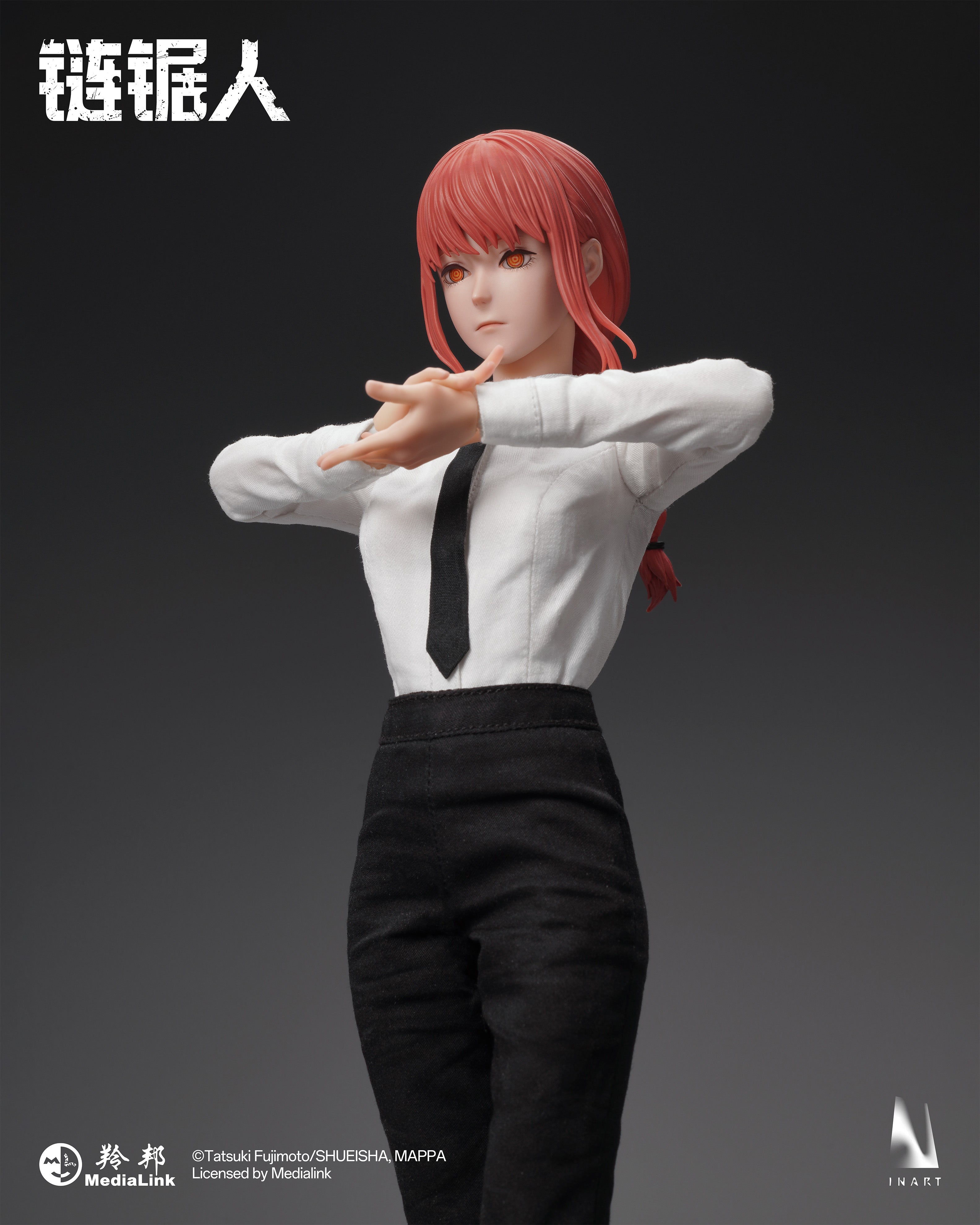 INART 1/6 鏈鋸人 真紀真 makima 收藏人偶
