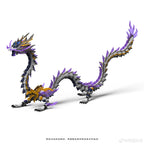 神型科技 ZL-0002 藍龍王 ZL-0003 元龍王 ZL-0004 白龍王 ZL-0005 黑龍王 拼裝模型