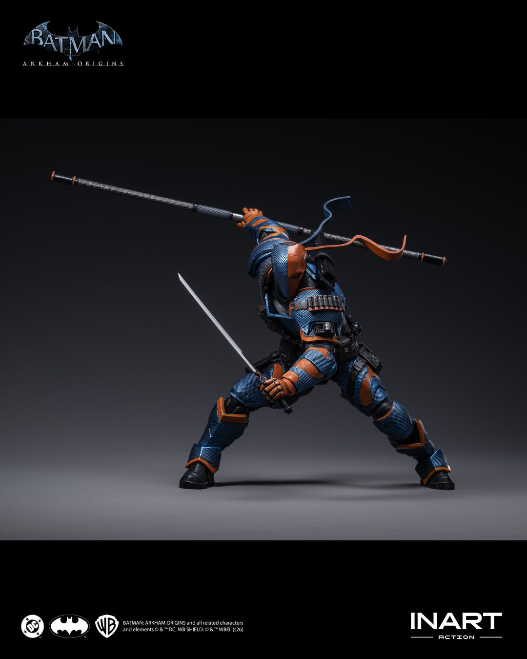 INART 1/12 Batman Arkham Origins Deathstroke 喪鐘 蝙蝠俠 可動人偶