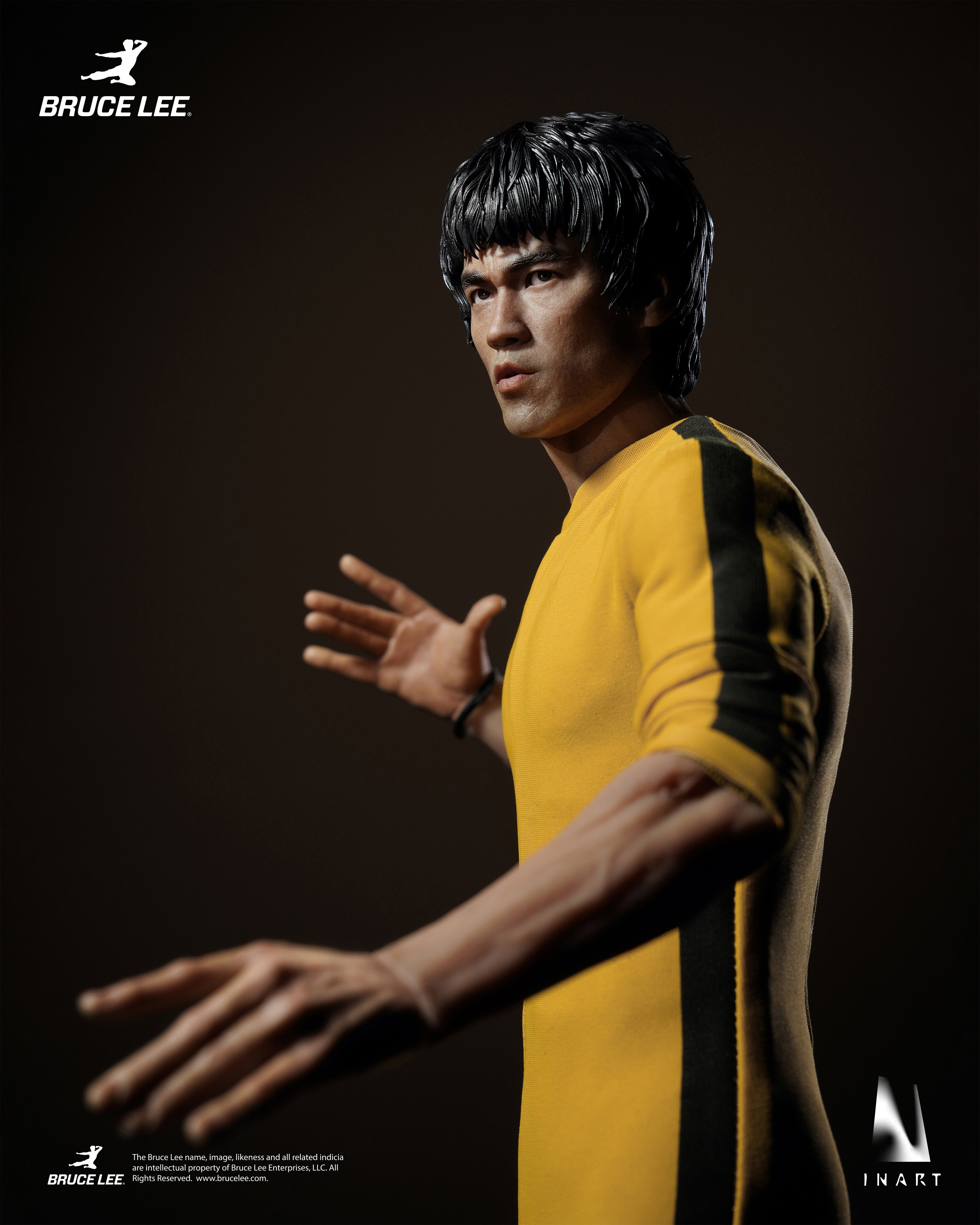 INART 1/6 李小龍 黃色連體服 Bruce Lee Yellow Onesie 可動人偶