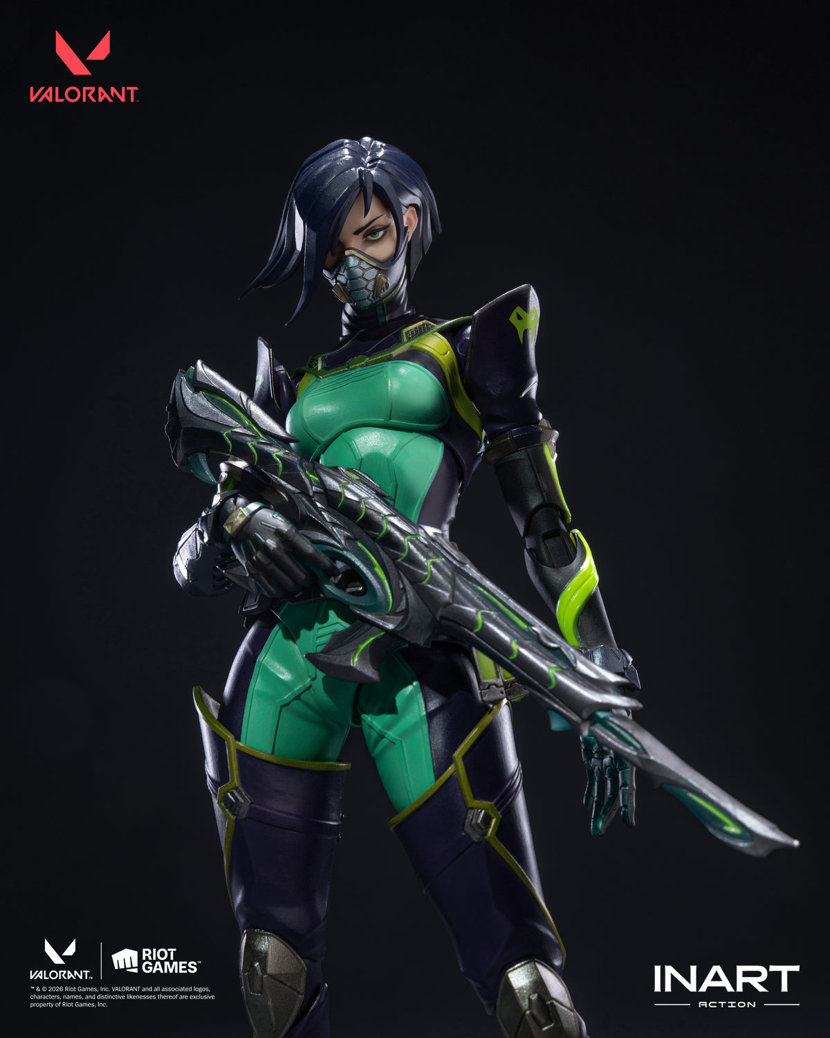 INART 1/12 VALORANT Viper 特戰英豪 毒蛇 可動人偶