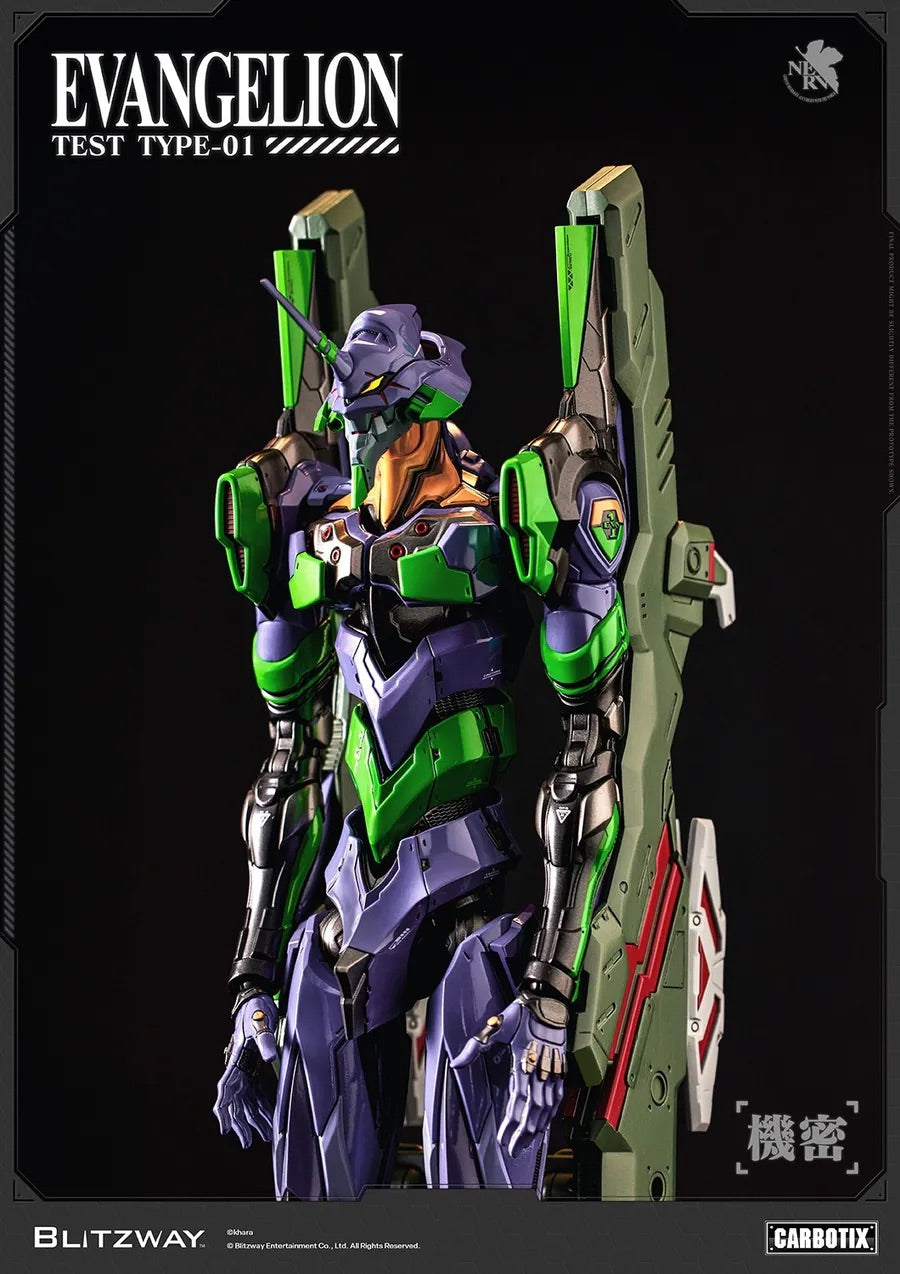 BLITZWAY CARBOTIX 新世紀福音戰士 Evangelion EVA 初號機 試驗型 Test Type-01 合金成品 普通版 豪華版