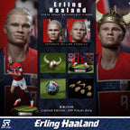 Reset Studio 1/6 RS-0017 Erling Haaland 哈蘭德 可動眼 人偶 預訂特典 維京頭盔1頂 限量399體