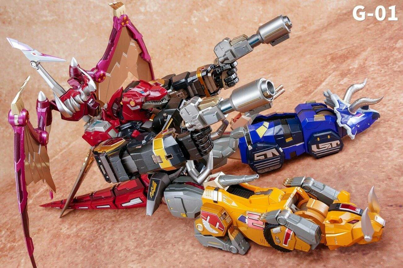 獸王模型 G-01 大獸神 合金成品