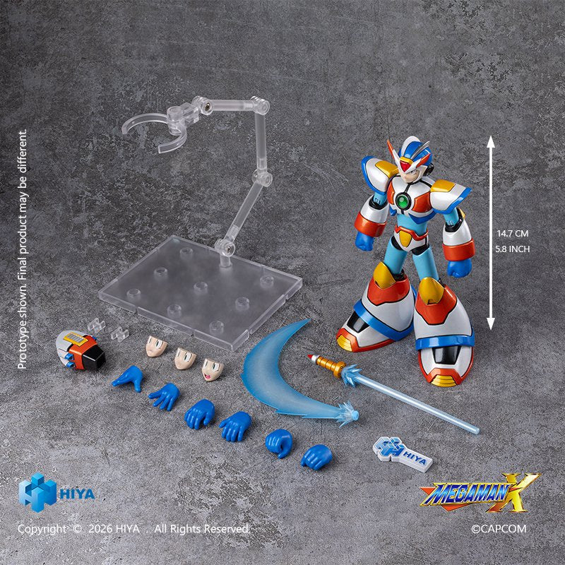 HIYA 海雅玩具 Rockman 洛克人 X 艾克斯 第三裝甲版 可動人偶 ( EBM0385 )