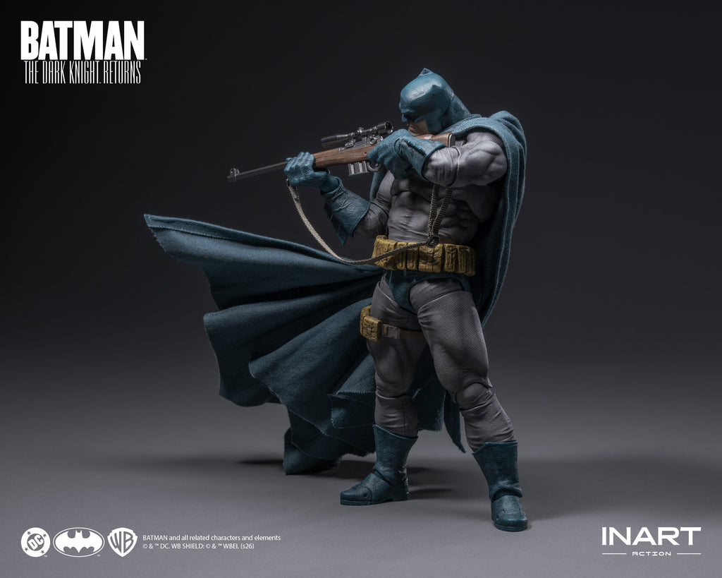 INART 1/12 蝙蝠俠 黑夜之神歸來 蝙蝠俠 藍色戰衣 Batman 可動人偶