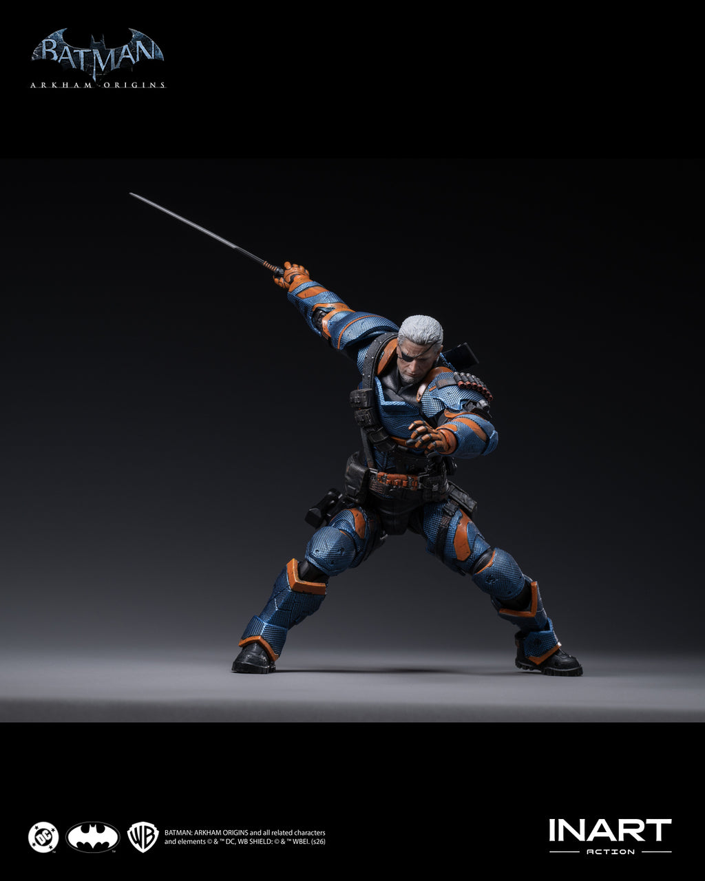 INART 1/12 Batman Arkham Origins Deathstroke 喪鐘 蝙蝠俠 可動人偶