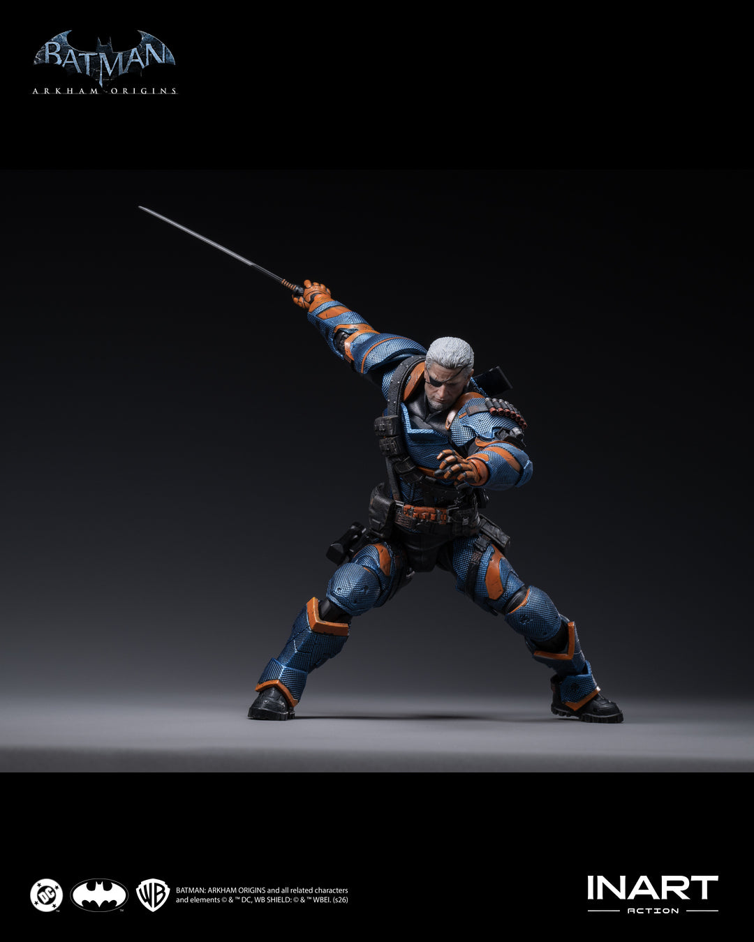 INART 1/12 Batman Arkham Origins Deathstroke 喪鐘 蝙蝠俠 可動人偶