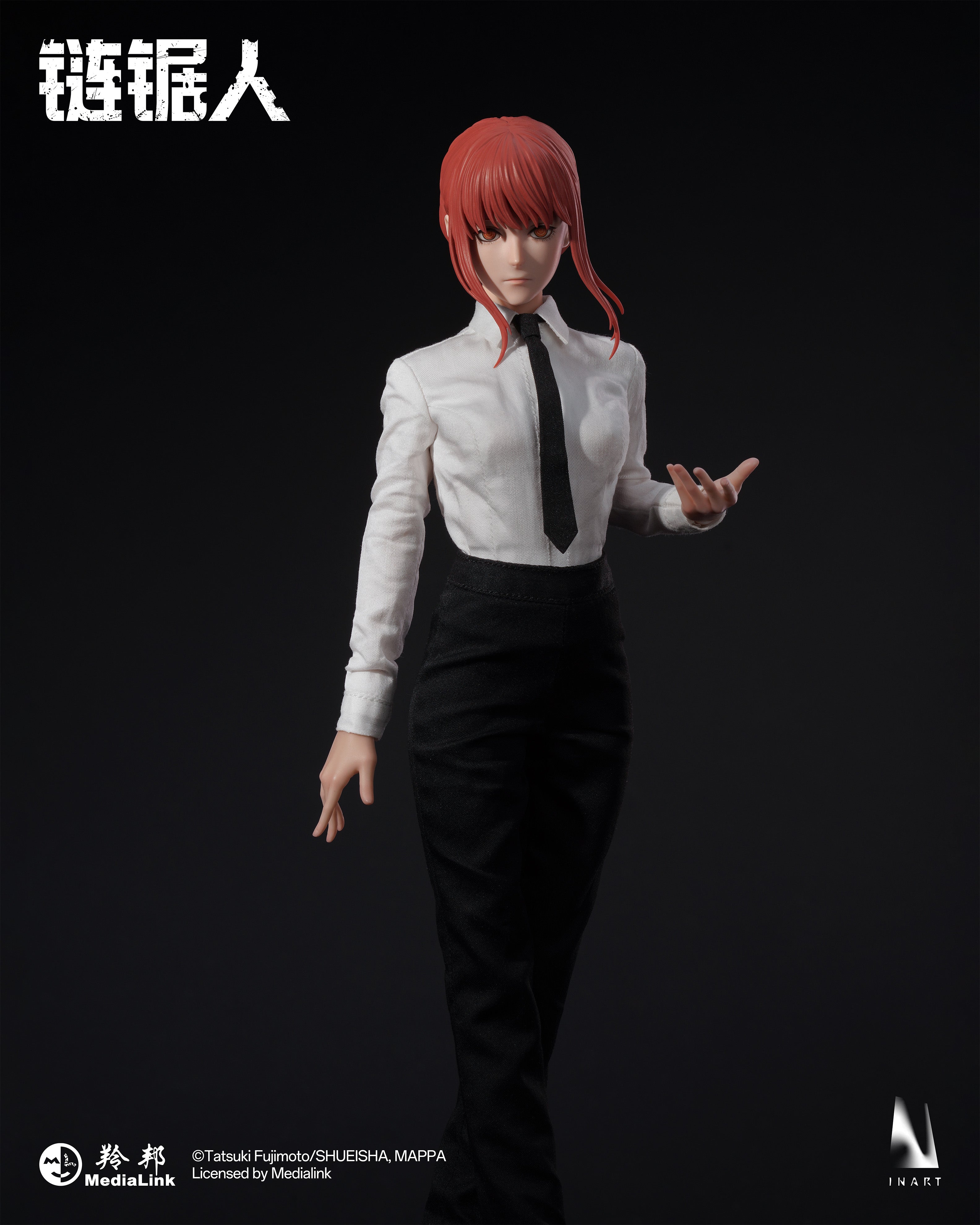 INART 1/6 鏈鋸人 真紀真 makima 收藏人偶