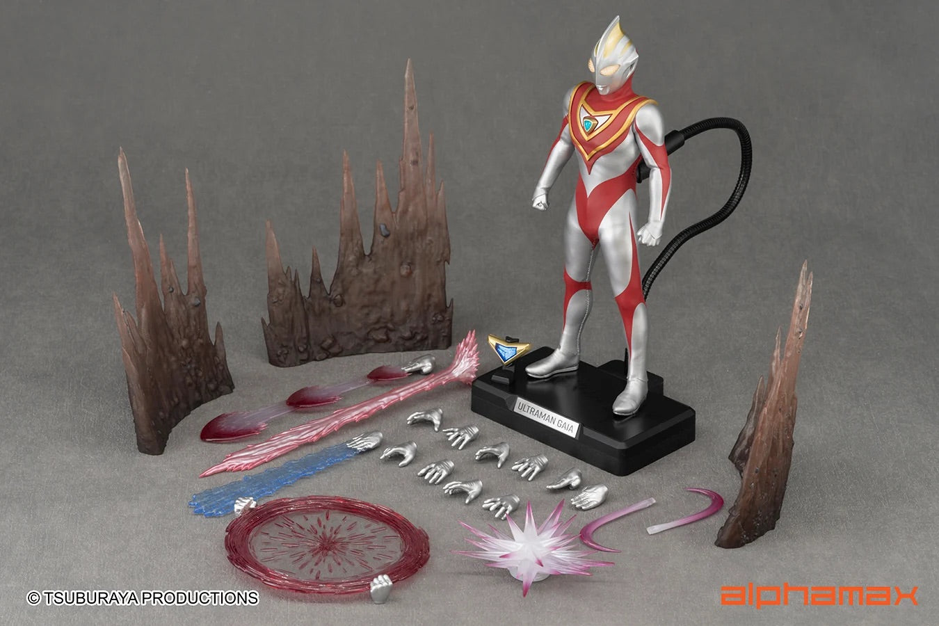 Alphamax Ultraman Gaia V1 Oversea 超人 奧特曼 蓋亞 V1 紅色 海外版 AX-0326